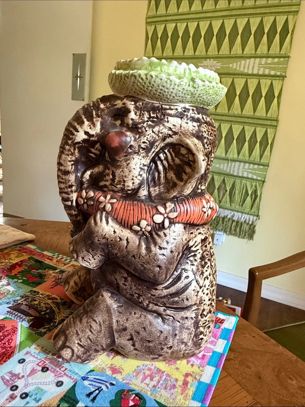 Tikiland Trading - Tiki Tony Sunbathing Bertha Tiki Mug